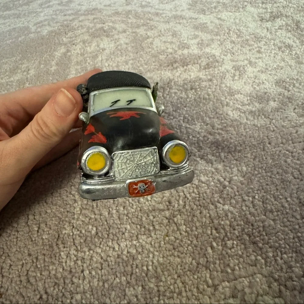 Lemax Halloween Spooky Town HAUNTED HEARSE Retired RARE Car Halloween 2009